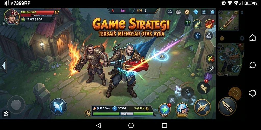 Tampilan gameplay menegangkan dari 789RP dengan strategi mendalam.