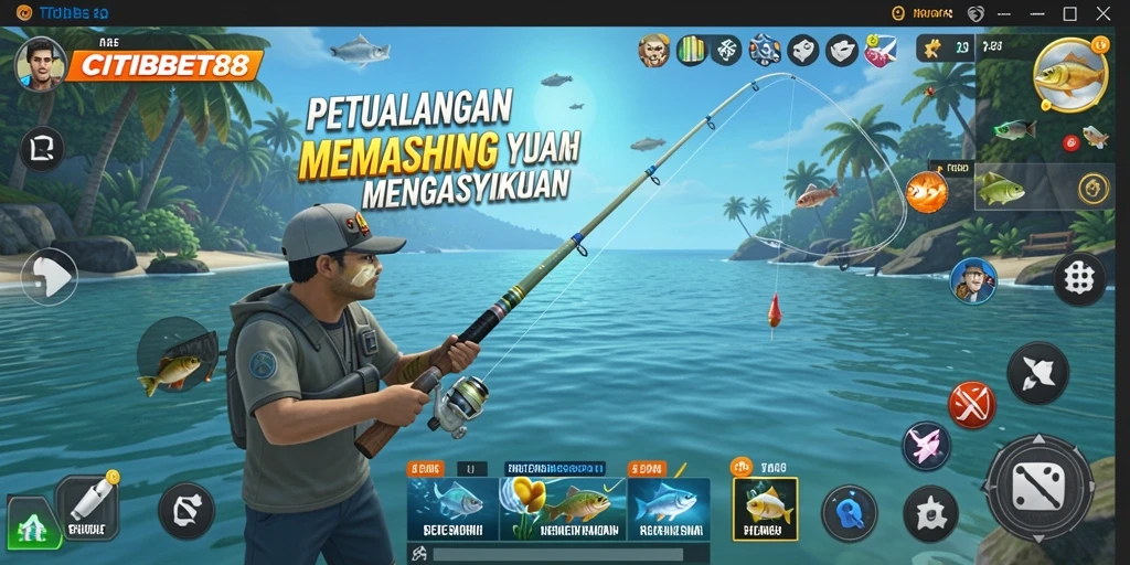 Tampilan gameplay CITIBET88 yang penuh warna dan menyenangkan.