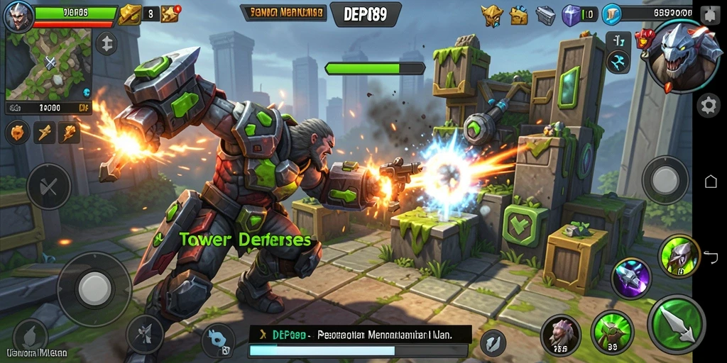 Tampilan gameplay DEPO89 yang menegangkan dan penuh strategi.