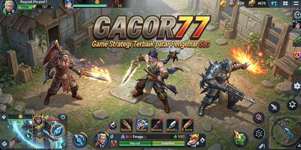 Tampilan gameplay GACOR77 yang mendebarkan dan strategis.