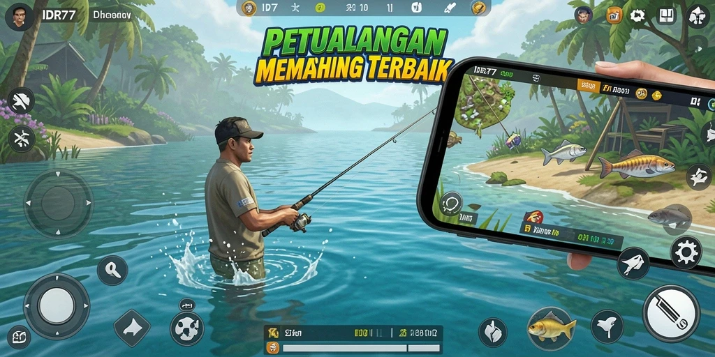 Tangkapan ikan yang mengesankan dalam gameplay IDR77.