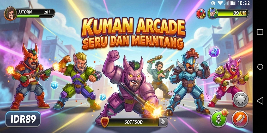 Tampilan screenshot IDR89 menampilkan gameplay yang seru dan menantang.