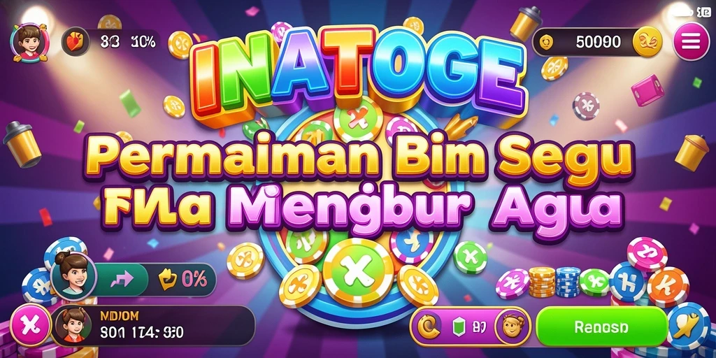 Tampilan gameplay Bingo yang menyenangkan di INATOGEL.