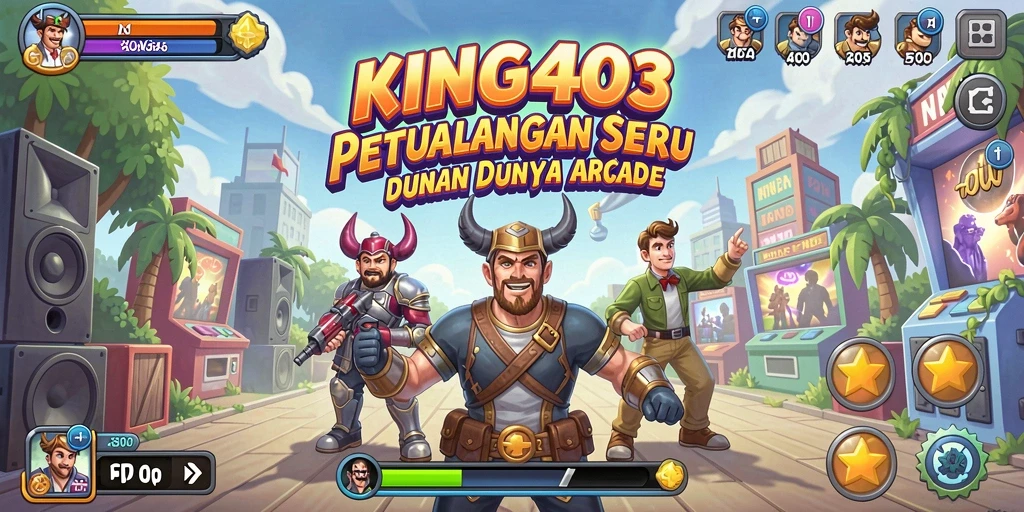 Screenshot gameplay KING403 yang penuh aksi dan tantangan menarik.