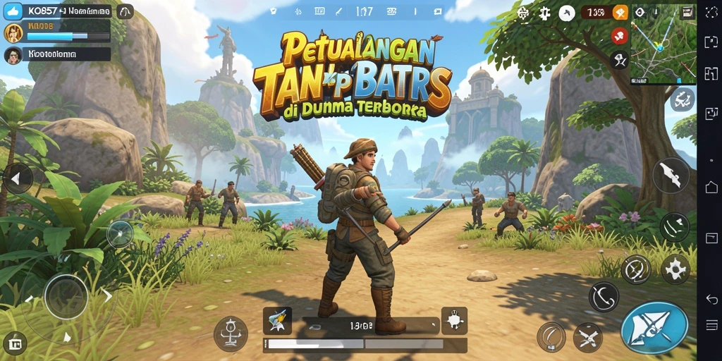 Gameplay KO857 yang menakjubkan dalam dunia terbuka