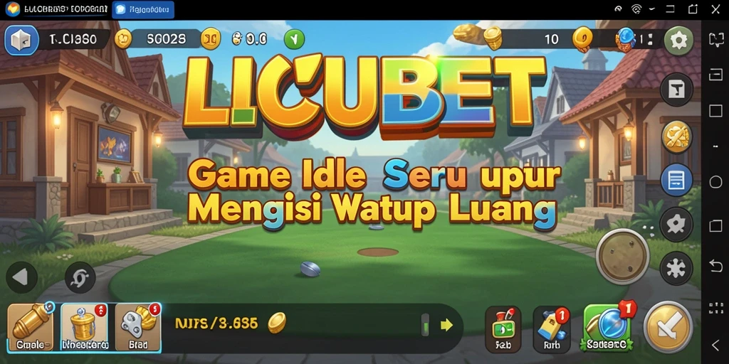 Tampilan gameplay LUCUBET yang seru dan menarik.