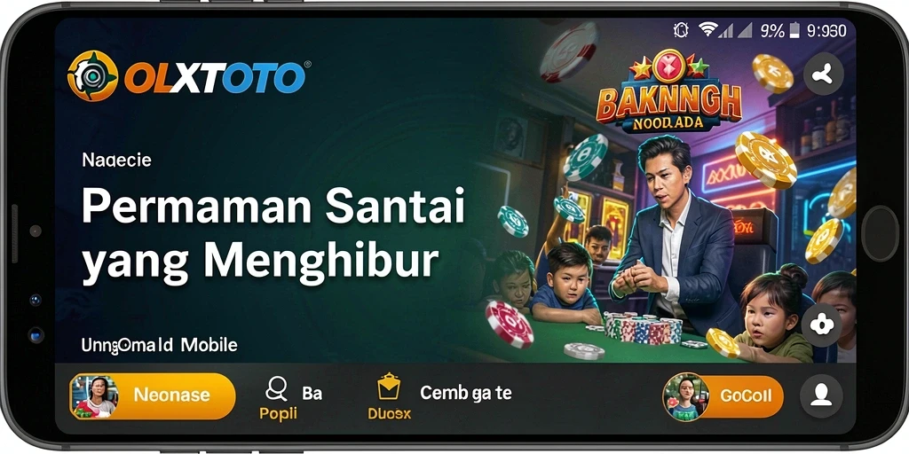 Tampilan gameplay OLXTOTO yang ceria dan menyenangkan.