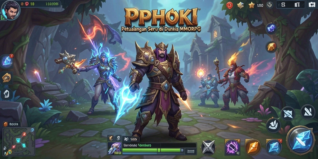 Tampilan gameplay PPHOKI penuh aksi dan petualangan seru.