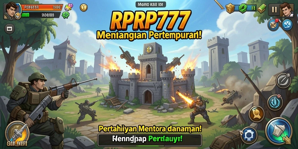 Gameplay RPRP777 yang menantang di dunia Tower Defense.