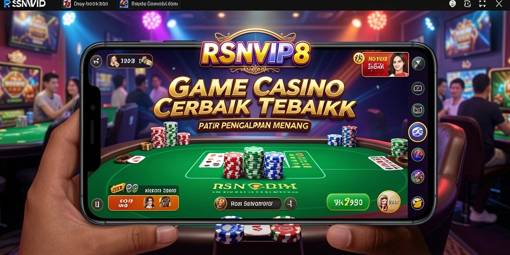 Gameplay Live Casino yang menegangkan dan interaktif di RSNVIP8.