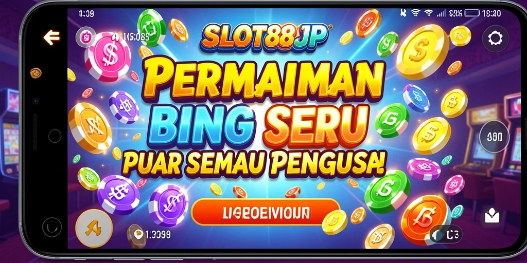 Tampilan gameplay seru di SLOT88JP dengan tema Bingo yang menawan.
