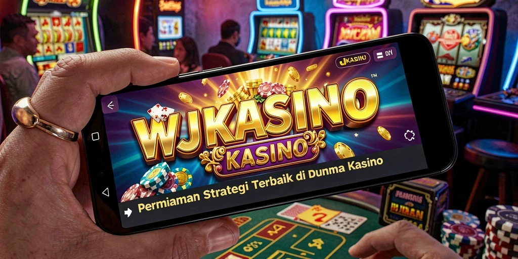 Tampilan gameplay WJKASINO yang mendebarkan di dunia kasino.